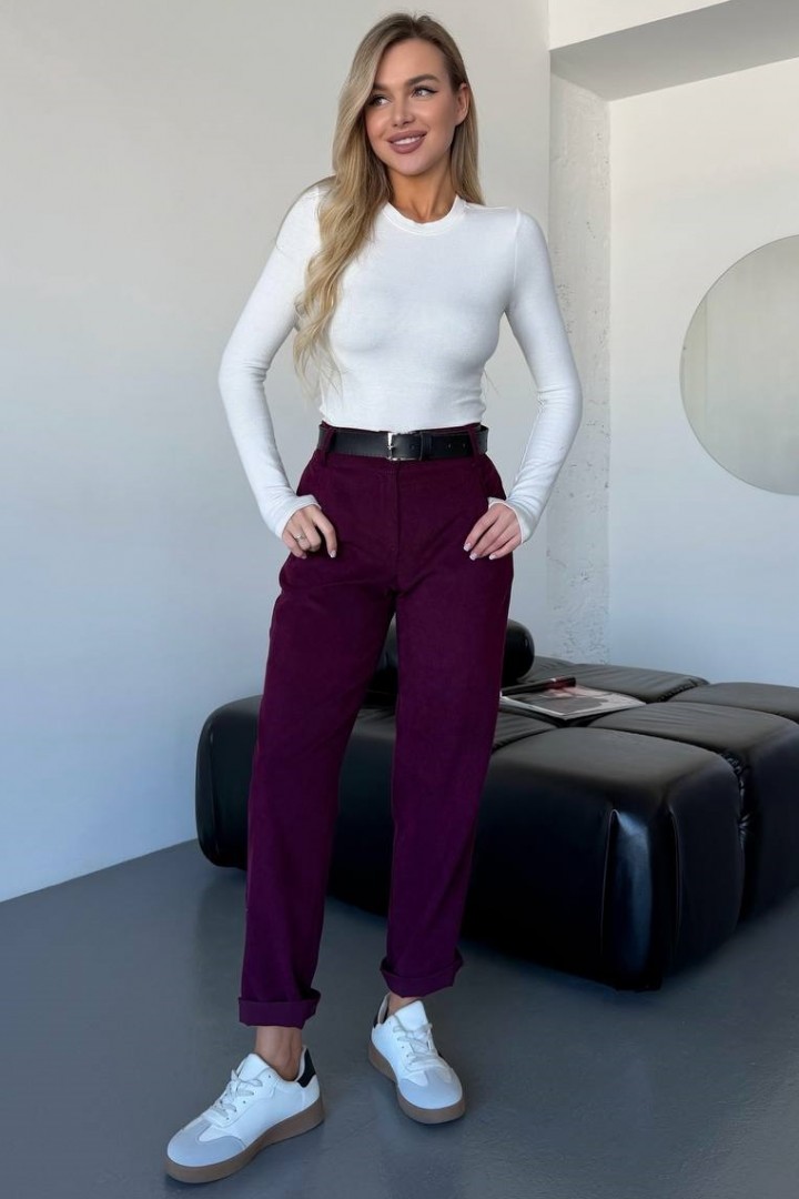 Вельветовые брюки ANA-1715A11