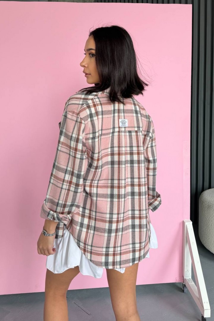 Рубашка в клетку NOB-26014A490