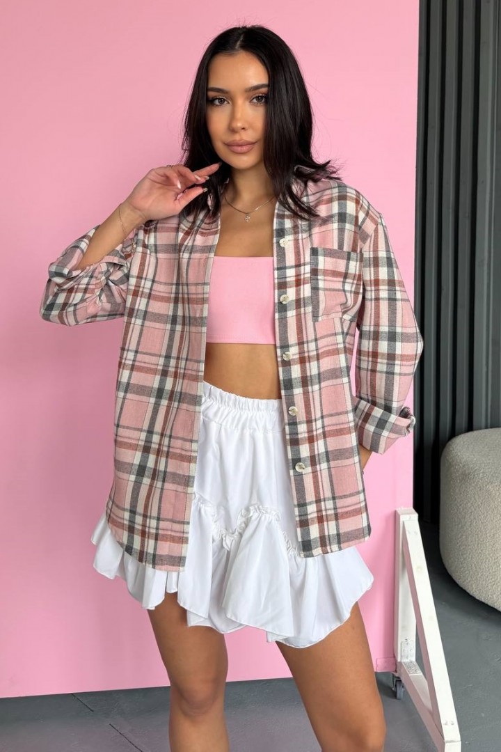 Рубашка в клетку NOB-26014A490