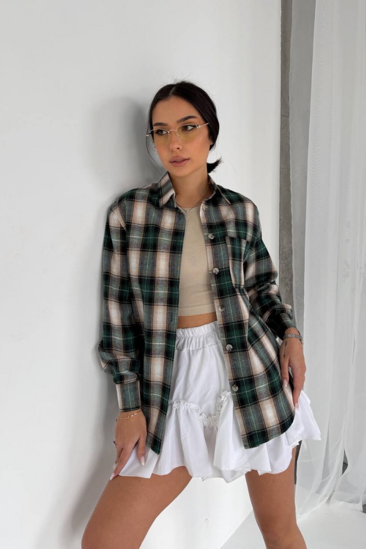 Рубашка в клетку NOB-26014A490