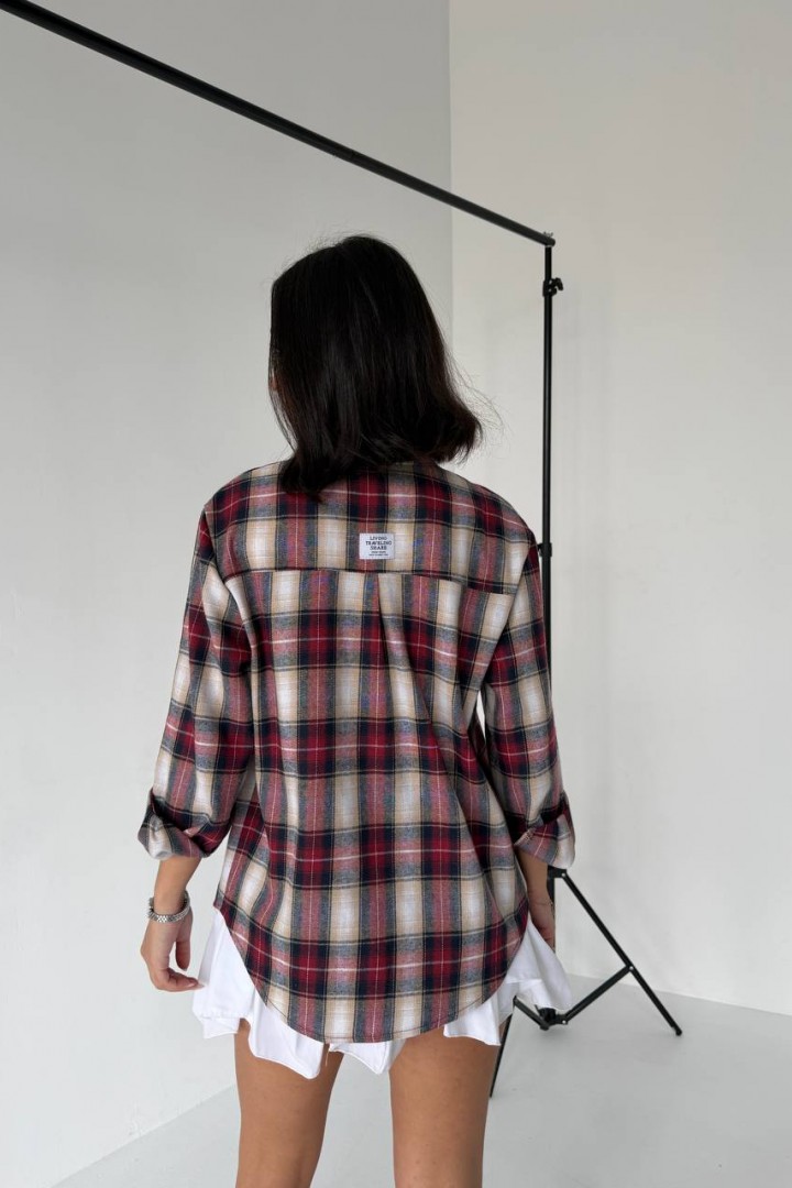 Рубашка в клетку NOB-26014A490