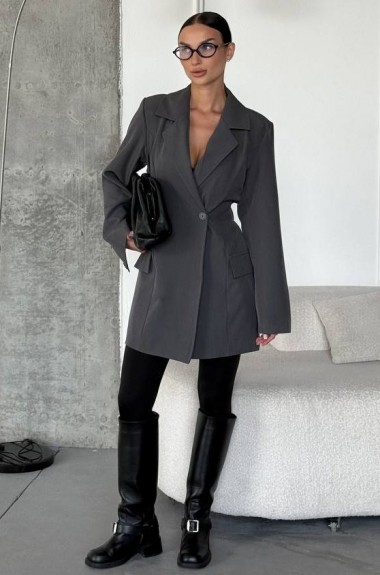 Элегантное платье-пиджак UNO-025A800