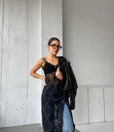 Платье-комбинация кружево UNO-033A400