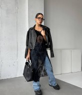 Платье-комбинация кружево UNO-033A400