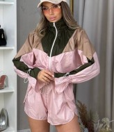 Бомбер из плащевки UNO-062A450