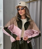 Бомбер из плащевки UNO-062A450