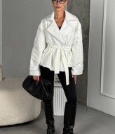 Стильный укороченный тренч UNO-077A1000