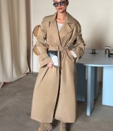 Стильный удлиненный тренч UNO-099A1600