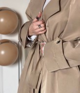 Стильный удлиненный тренч UNO-099A1600