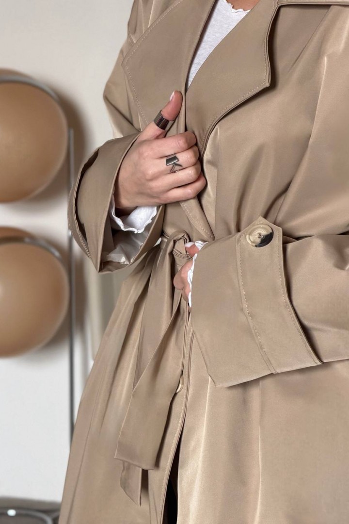 Стильный удлиненный тренч UNO-099A1600