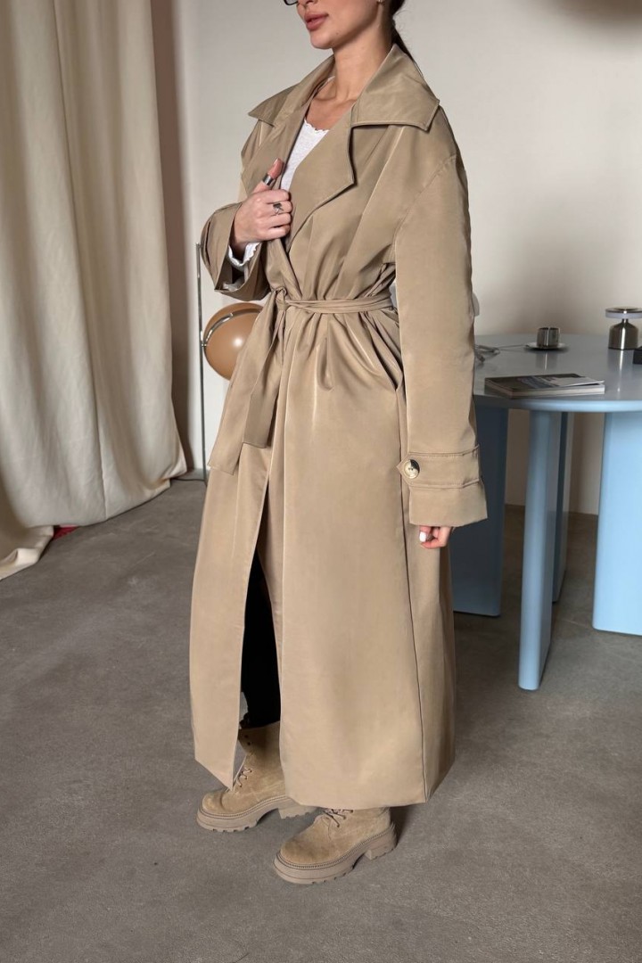 Стильный удлиненный тренч UNO-099A1600