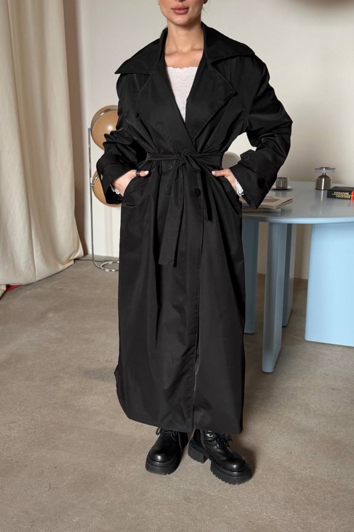 Стильный удлиненный тренч UNO-099A1600