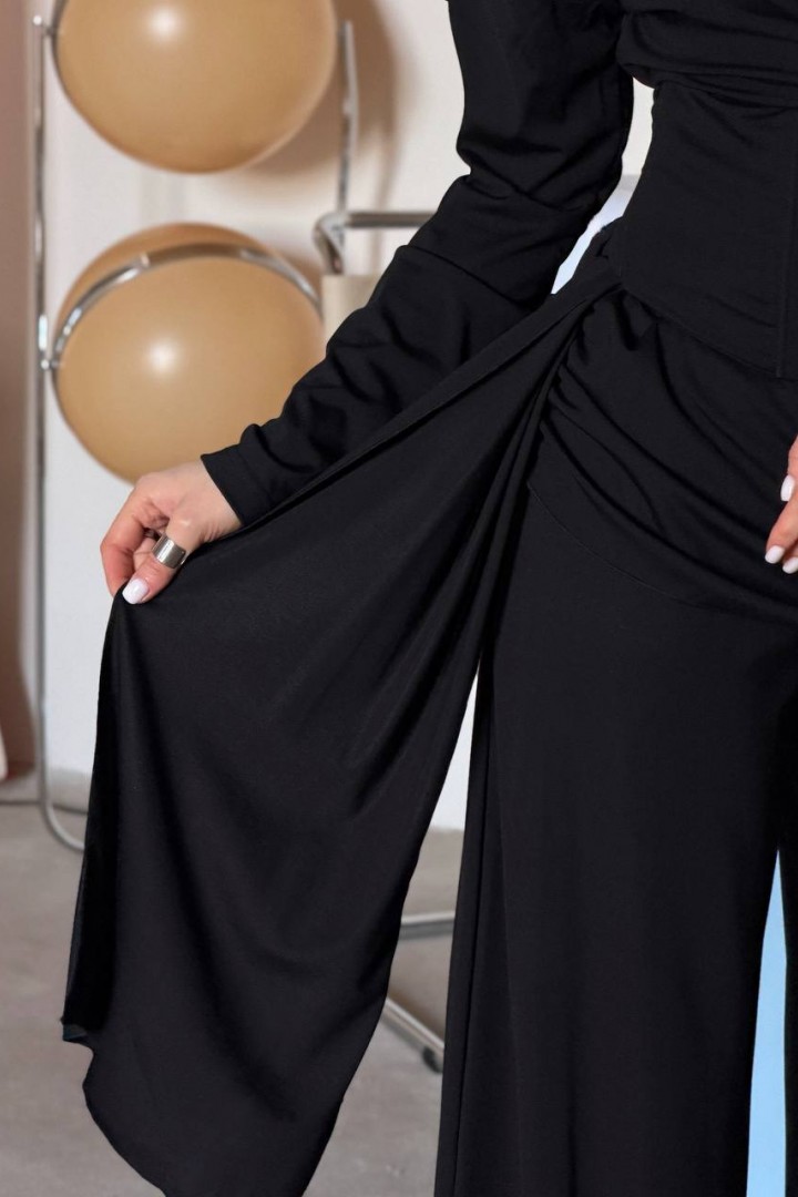 Нежный брючный костюм двойка UNO-087A950