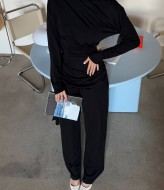 Нежный брючный костюм двойка UNO-087A950