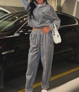 Велюровий костюм VSH-1919A970