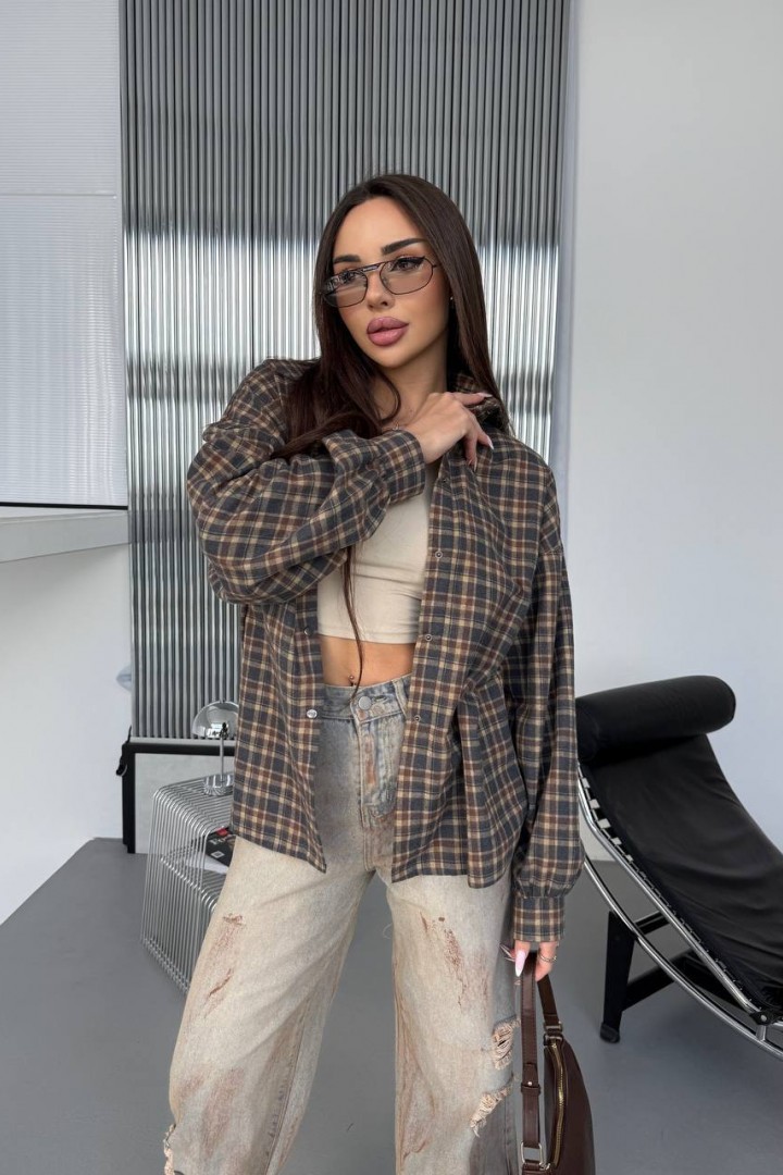 Фланелева сорочка VSH-412A650