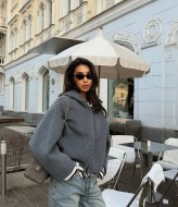 Бомбер с капюшоном VSH-0119A820