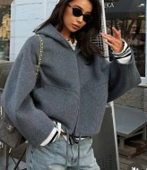 Бомбер с капюшоном VSH-0119A820