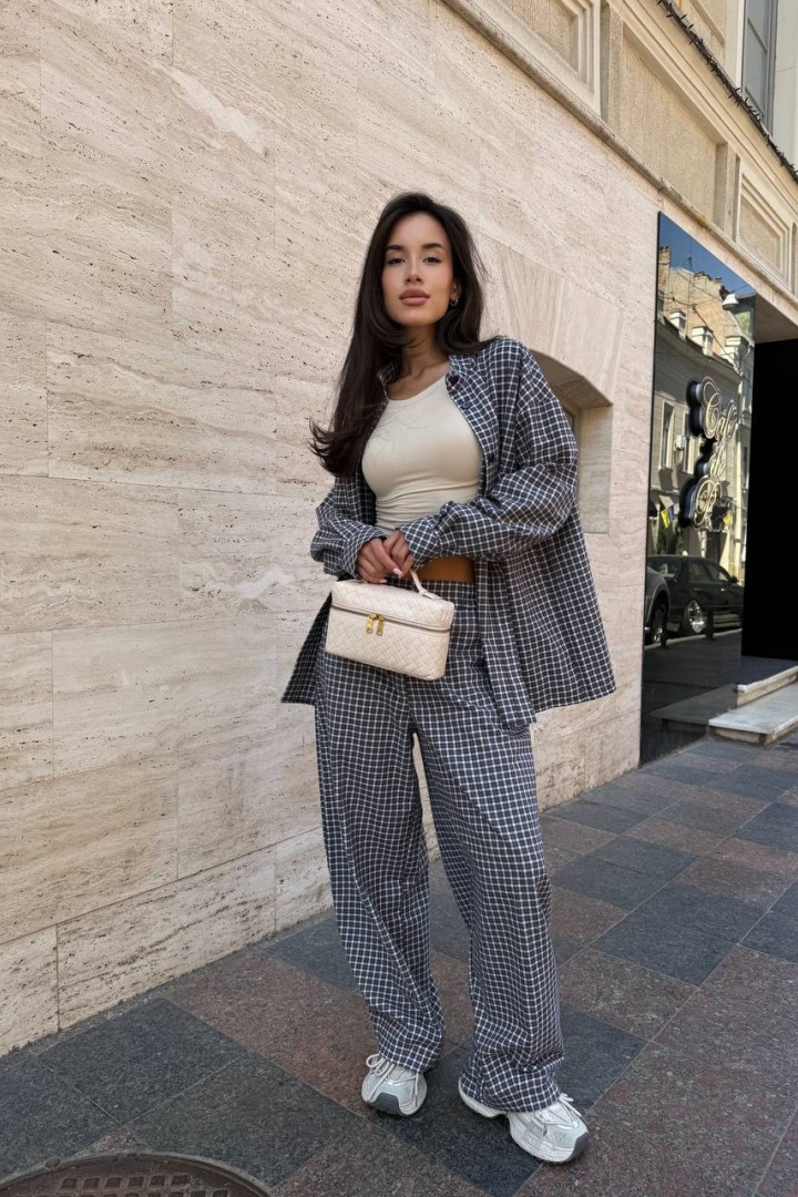 Костюм у клітинку VSH-6-772A1120