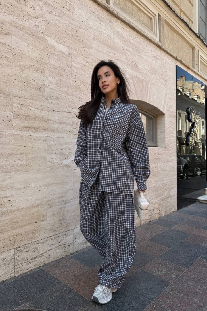Костюм у клітинку VSH-6-772A1120