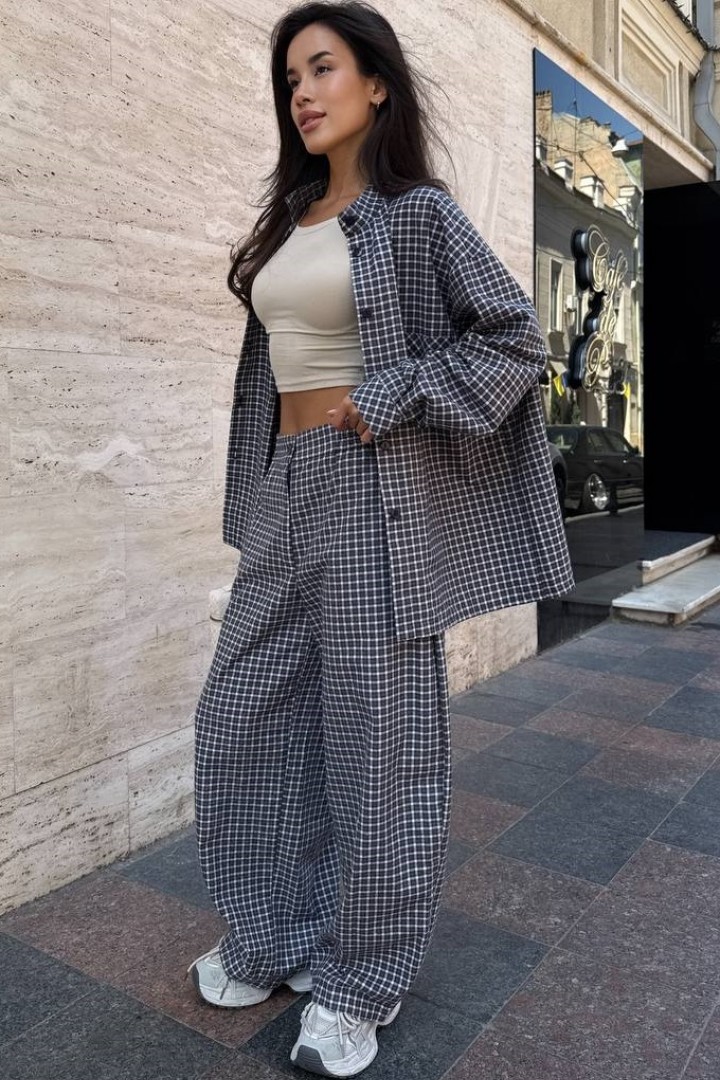 Костюм у клітинку VSH-6-772A1120