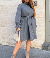 Сукня з поясом NA-275A870