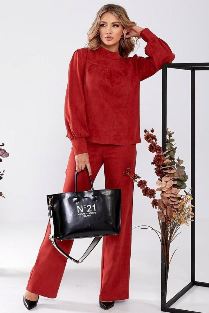 Замшевый костюм GOL-1770A750