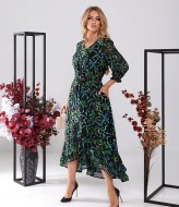 Платье с запахом GOL-1732A750