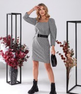 Приталенное платье GOL-1779A650