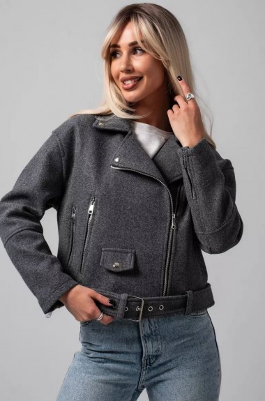 Кашемировая куртка-косуха ZL-03851A950