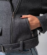 Кашемірова куртка-косуха ZL-03851A950