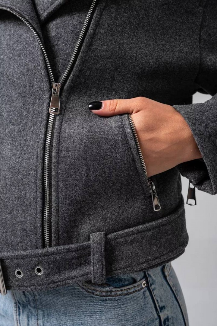 Кашемірова куртка-косуха ZL-03851A950