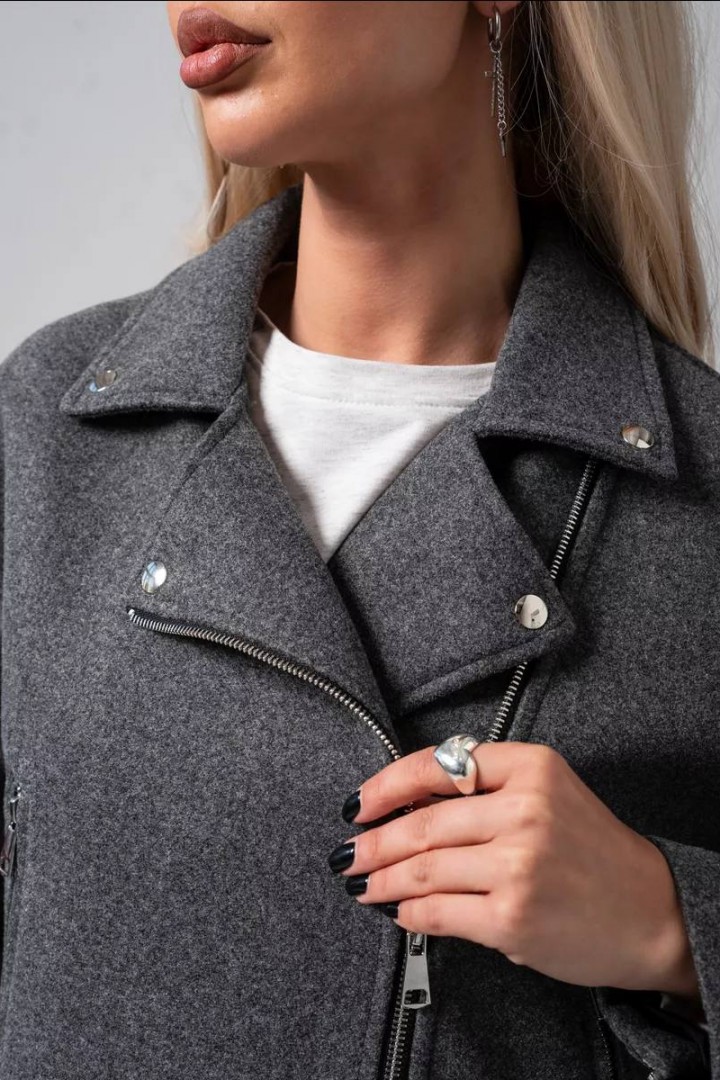 Кашемірова куртка-косуха ZL-03851A950