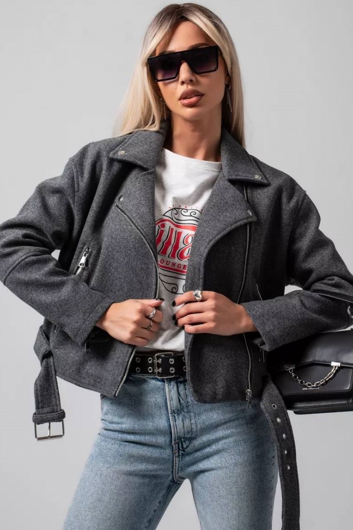 Кашемірова куртка-косуха ZL-03851A950