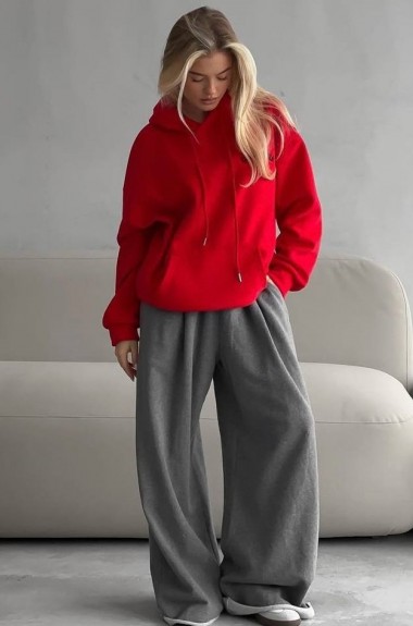 Костюм спортивный с широкими штанами DN-190A700 Костюм спортивный с широкими штанами DN-190A700