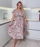 Летнее платье из штапеля  YBY-822A520