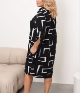 Женское платье рубашка LSH-870.2A200