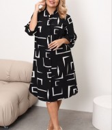 Женское платье рубашка LSH-870.2A200