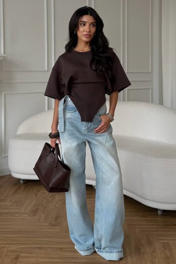 Футболка-корсет IN-949A390