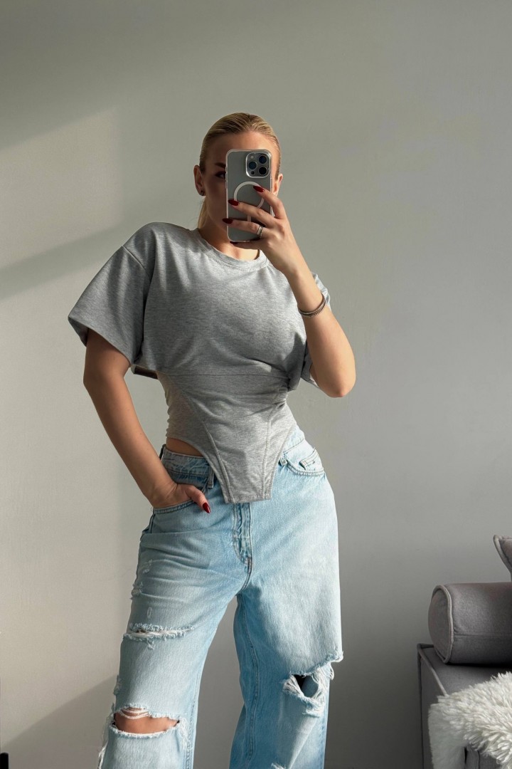 Футболка-корсет IN-949A390