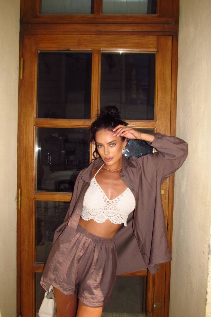 Лляний костюм KBE-0273A499