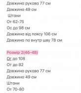 Вельветовый костюм BOT-276A579
