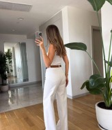 Белые джинсы HON-330A1000