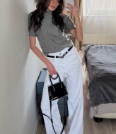 Белые джинсы HON-330A1000