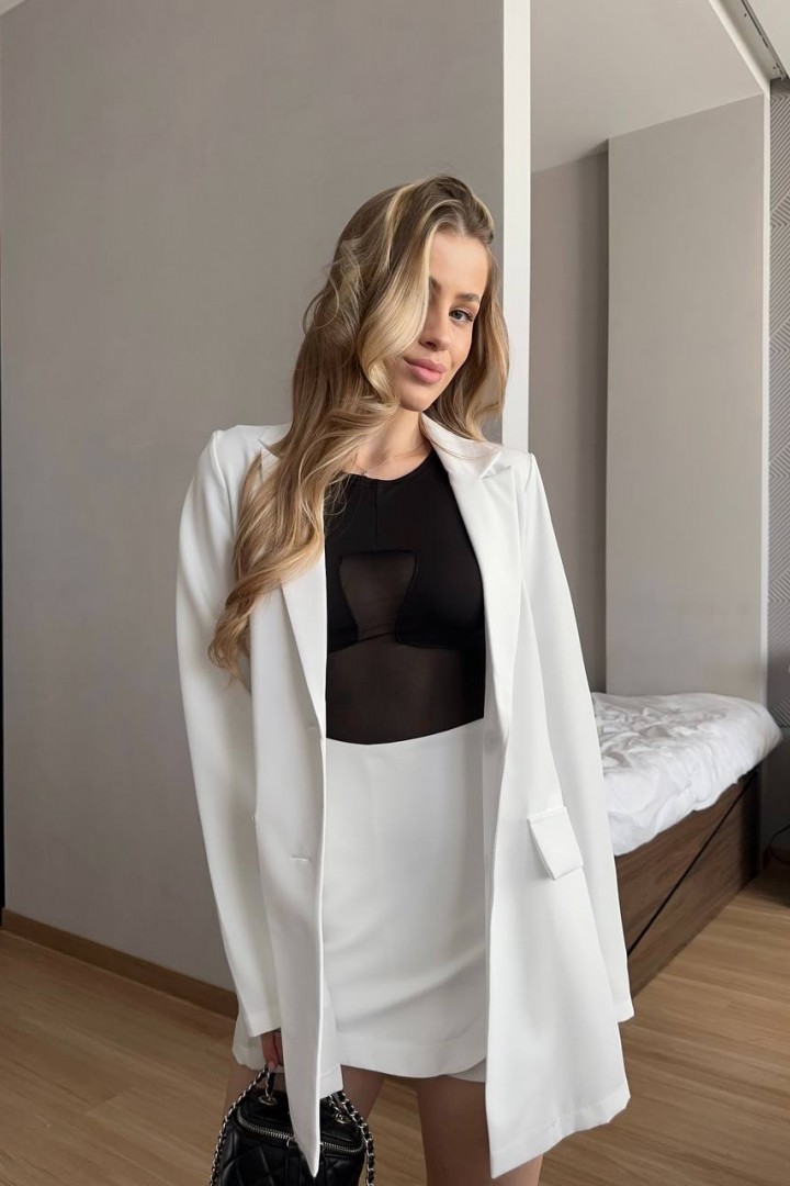 Костюм 2-ка пиджак + юбка-шорты RAB-580A559