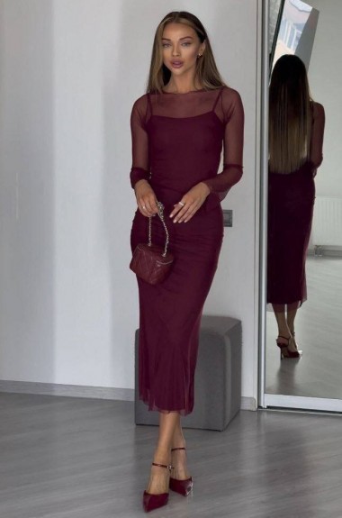 Силуэтное платье RAB-646A529