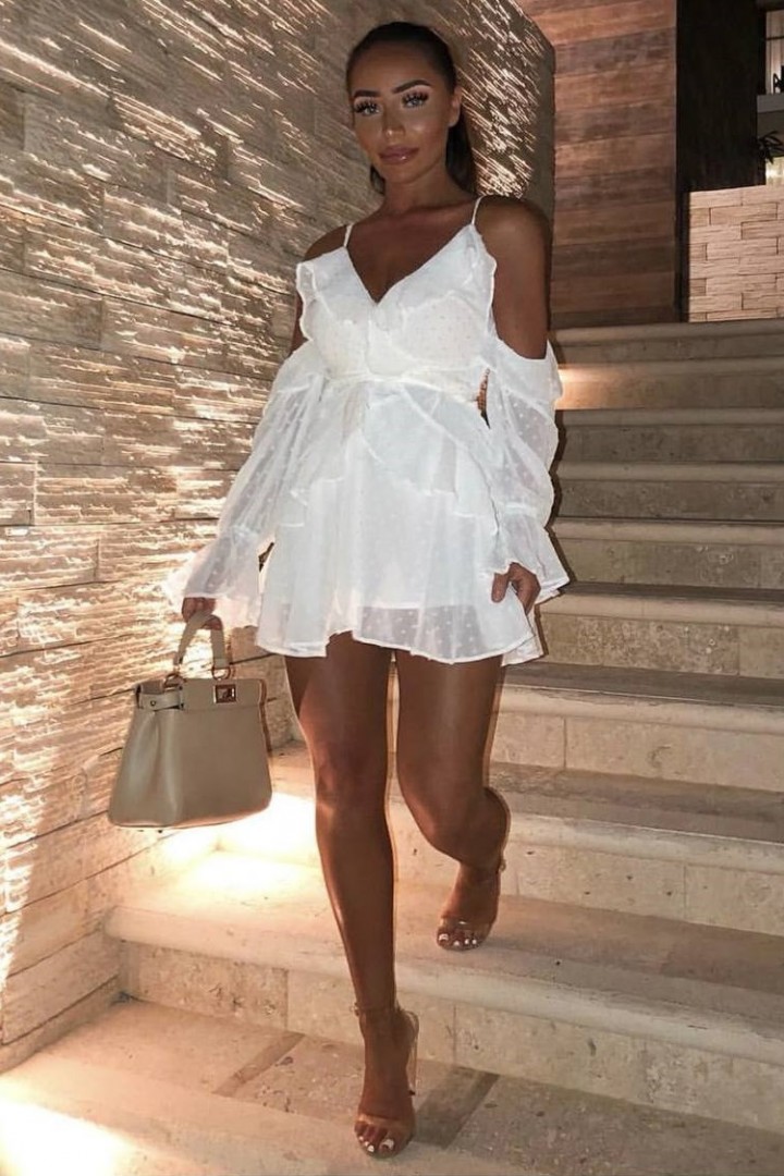 Легкое зефирное платье YLM-667A650