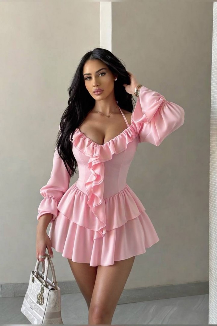 Нежное платье YLM-664A530