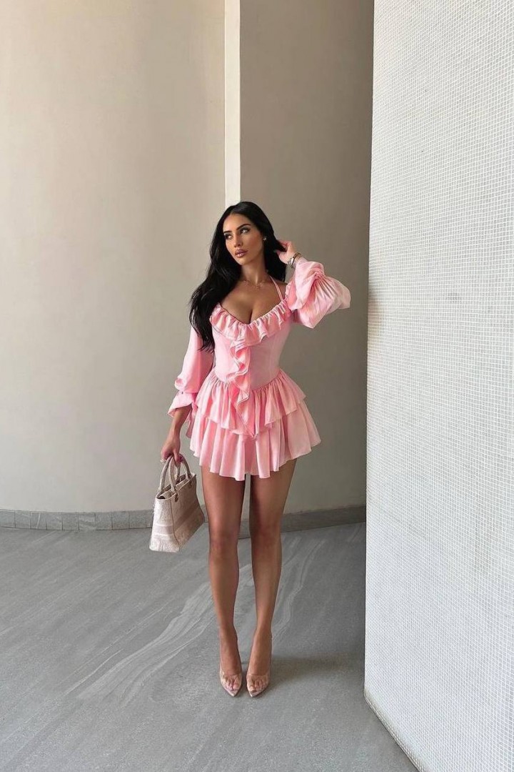 Нежное платье YLM-664A530