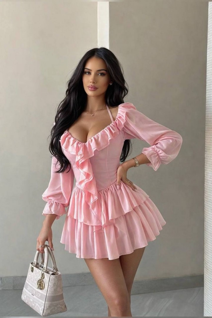 Нежное платье YLM-664A530